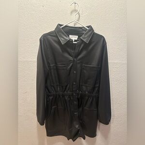 Dear John Black Leather Jacket